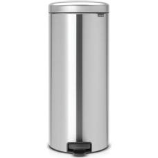 Brabantia atkritumu tvertne ar pedāli NewIcon, 30 l, Matt Steel - 114380