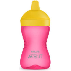 Philips Avent My Grippy mācību krūzīte ar cietu snīpi 300ml, 18M+, rozā - SCF804/04