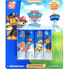 Patarei PawPatrol 4 x AAA/LR03 Alkaline