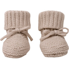 Lodger Slipper Knit čībiņas, Birch, 0-6m - SLK 599_0-6