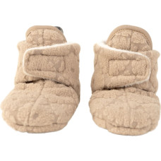 Lodger Slipper Folklore Fleece čībiņas, Beige, 6-12m - SL 630_6-12