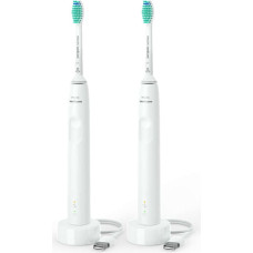 Philips Sonicare PHILIPS 3100 Sonic elektriskā zobu birste 2 gab, balta - HX3675/13