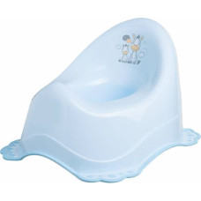 Maltex Potty with music & rubber - ZEBRA - BLUE