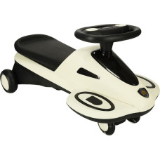 Gravitācijas skrejritenis LED riteņi ar mūzikas atskaņošanu skrejritenis 74cm bēšs/ melns max 100kg