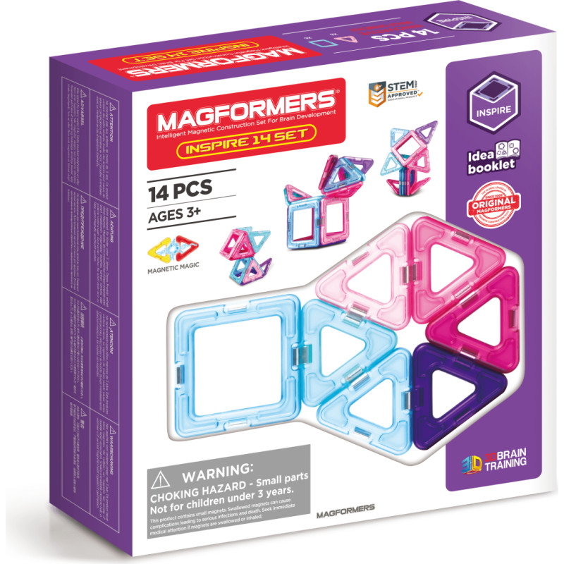 Magformers Inspire komplekts, 14 gab.