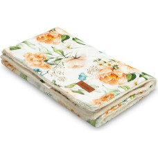 Sensillo BLANKET PLUSH PEONY 80x100