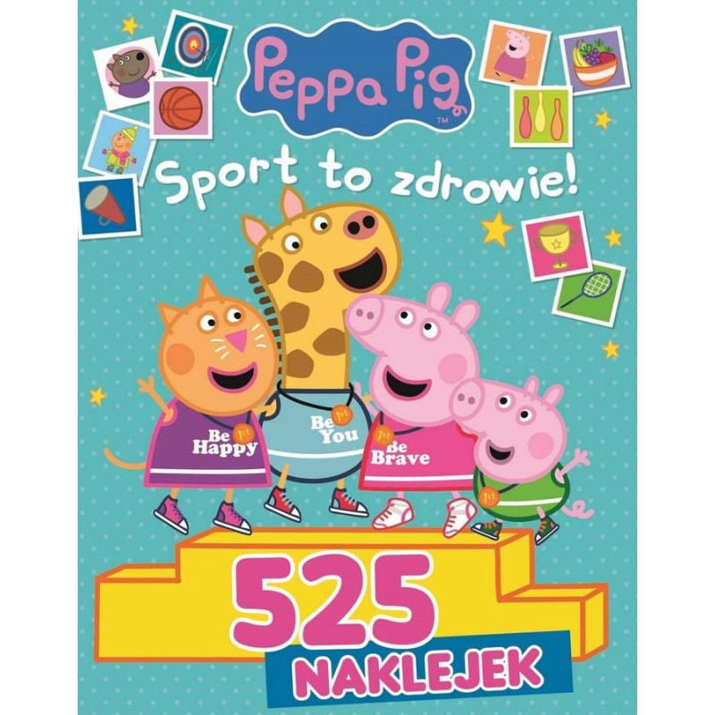 KSIĄŻECZKA ŚWINKA PEPPA SPORT TO ZDROWIE