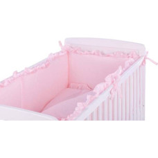 Belisima Baby Bedding set - 5 parts - 120/90/360 - PURE - P02-0830 - PINK