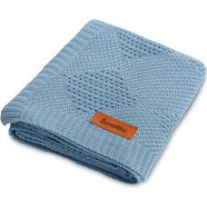 Sensillo Bamboo blanket – blue