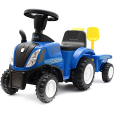 Baby Mix 45784/658T RIDE-ON TOY TRACTOR WITH TRAILER BLUE