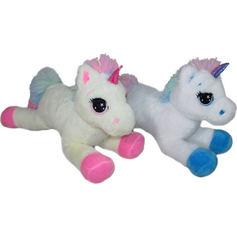 Sun-Day Plush toy - 0167 - UNICORN - 2 COLORS - size 25 cm