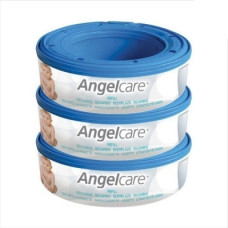 Angelcare Abakus Angelcare Standard Baby Nappy Disposal System Refill Cassette - 3 Pack