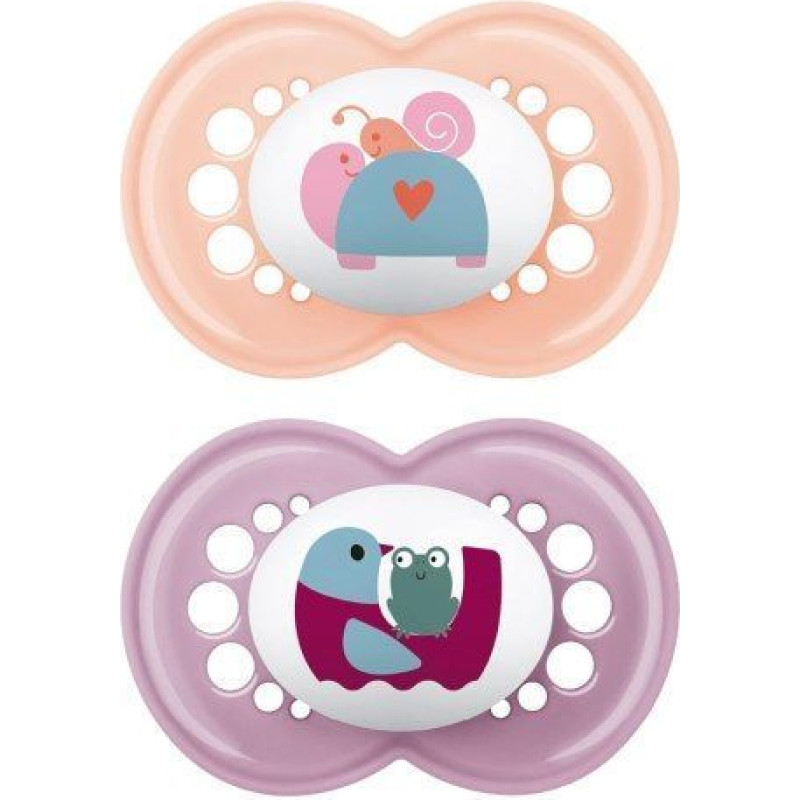 Mam Baby 1317 ORIGINAL pacifier 6+ GIRL