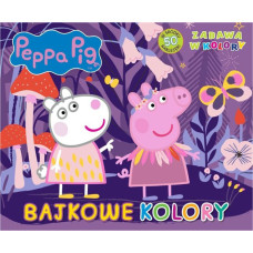 KSIĄŻECZKA ŚWINKA PEPPA BAJKOWE KOLORY