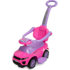 Toyz sstumjamā mašīna ar rokturi SPORT CAR PINK