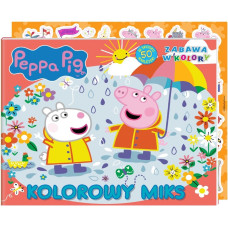 KSIĄŻECZKA ŚWINKA PEPPA KOLOROWY MIKS