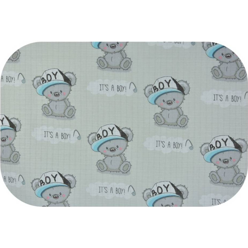 Ega Kids Diaper - 19799 - TETRA - EGA - BOY - GREY - size 70x80 cm