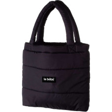 La Bebe ™ Universal bag 48x51 Art.114125 Black Universāla soma mamiņam/Soma ratiem