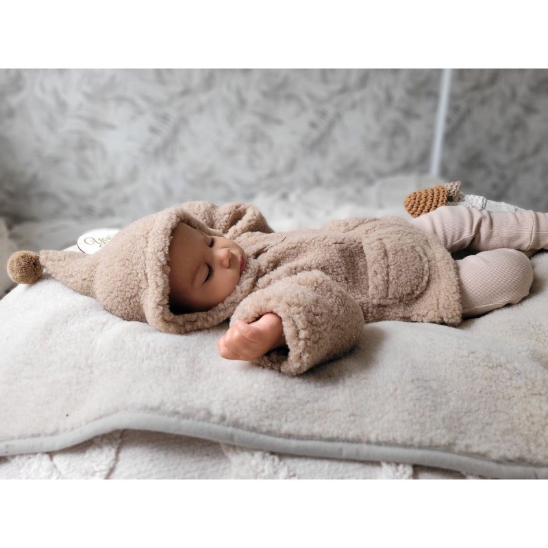 WOMAR aitas vilnas pleds 75x100 grey