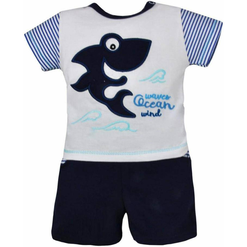 Koala Baby 3140 KOMPLET SHARK LATO 68 GRANATOWY