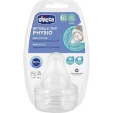 Chicco 122226 BOTTLE teat PERFECT5 SILICONE 6M + 2PCS