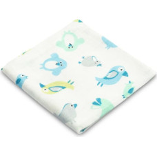 Sensillo BAMBOO DIAPER - BLUE BIRDS 75x75