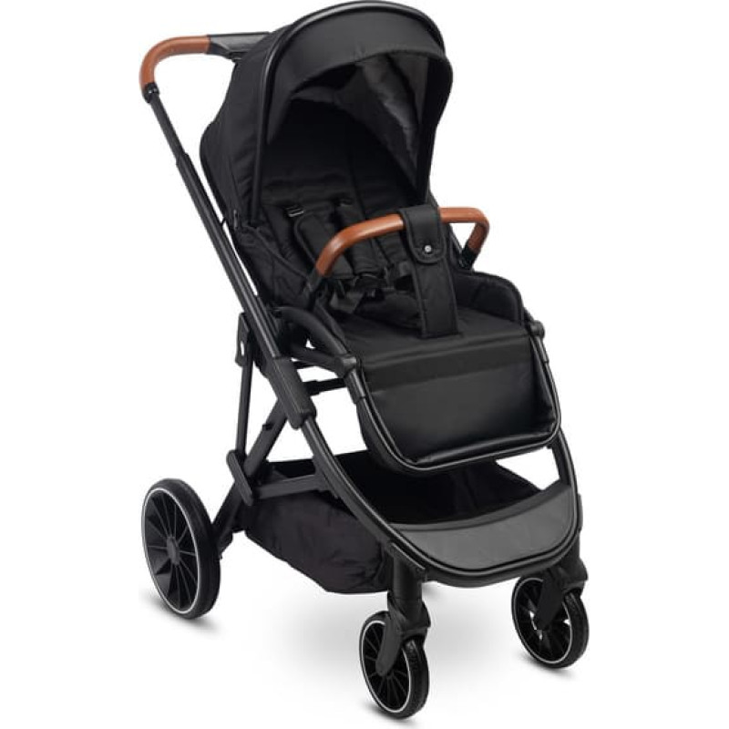 Caretero Bērnu ratiņi Ratio – melni