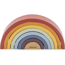 VIGA PolarB koka rotaļlieta varavīksne 18m+ 277608 (44220)