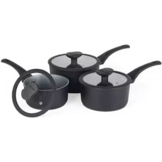 Russell Hobbs RH02131EU7 Crystaltech tall saucepan set 3pcs