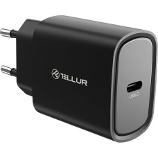 Tellur 20W USB-C PD wall charger black