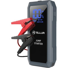 Tellur Portable Car Jump Starter, 1500A, Power Bank, 16800mAh, LED Light