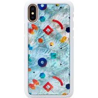 Ikins SmartPhone case iPhone XS/S poppin rock white