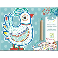 DJECO Krāsošana - Meža dzīvnieki DJ00063