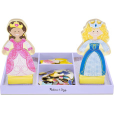 Melissa And Doug Melissa&Doug Magnetic Dress Up Princess Art.40321 Magnētisko apģerbu komplekts Saģērb mani