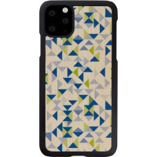 Man&Wood SmartPhone case iPhone 11 Pro Max blue triangle black