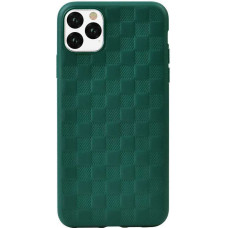 Devia Woven2 Pattern Design Soft Case iPhone 11 Pro Max green