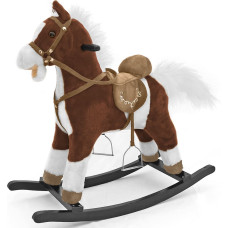 Milly Mally Rocking Horse Mustang Dark Brown