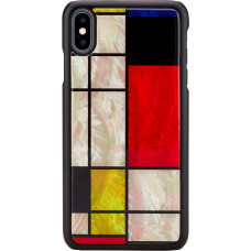 Ikins SmartPhone case iPhone XS Max mondrian black