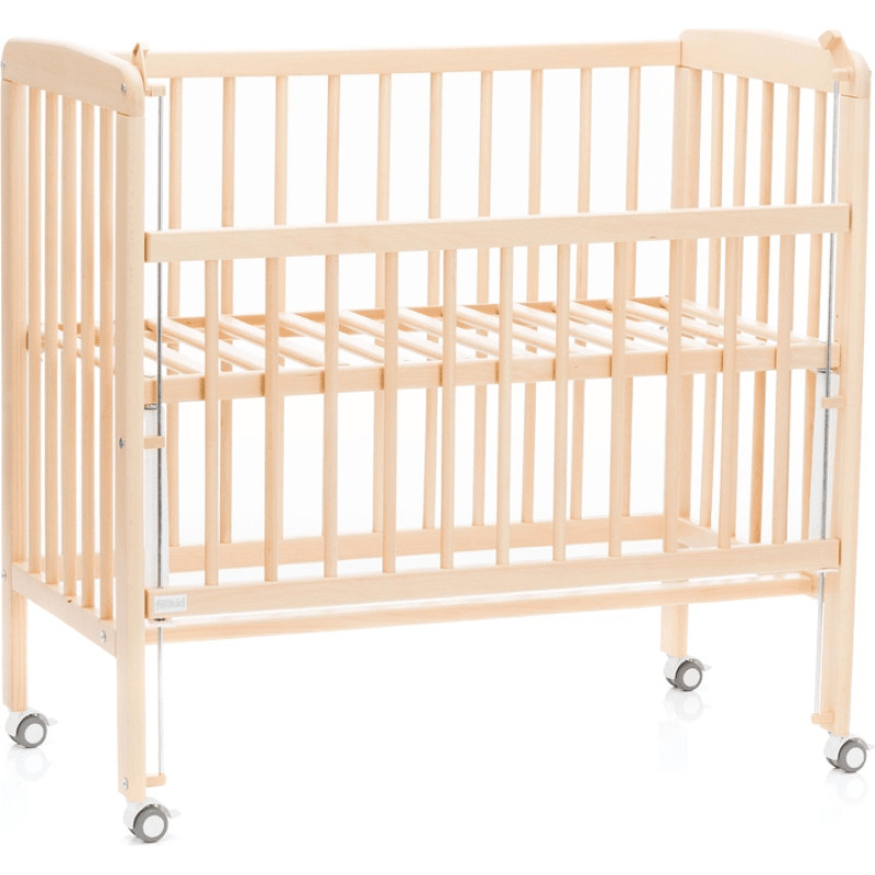 Fillikid Bedside Crib Nino  Art.555-00 Natur Bērnu koka gultiņa 90 х 45 cm