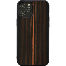 Man&Wood case for iPhone 12/12 Pro ebony black