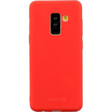 Evelatus Samsung A6 Plus 2018 Silicone Case Red