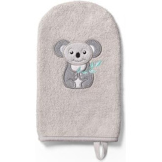 Babyono Bambusa bērnu mazgāšanas cimdiņš NATURAL BAMBOO GREY 347/09 