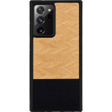 Man&Wood case for Galaxy Note 20 Ultra herringbone nero black