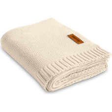 Sensillo Bamboo and cotton blanket – CAPPUCINO