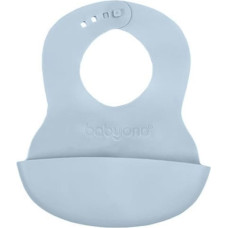 Babyono 835/02 BIB POCKET ADJUSTABLE CLOSURE BLUE