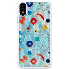 Ikins SmartPhone case iPhone XR poppin rock white