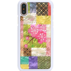 Ikins SmartPhone case iPhone XS/S cherry blossom white