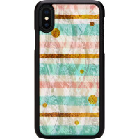 Ikins SmartPhone case iPhone XS/S pop mint black