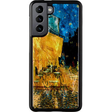 Ikins case for Samsung Galaxy S21 cafe terrace black