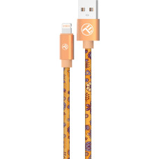 Tellur Graffiti USB to Lightning Cable 3A 1m Orange